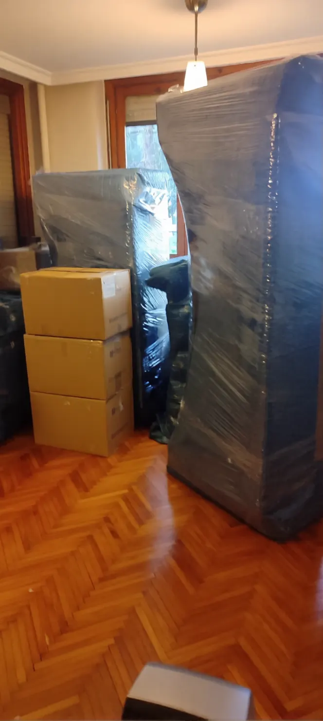 Hantur Nakliyat taşıma operasyonu 35 — paketleme, yükleme ve taşıma çalışması