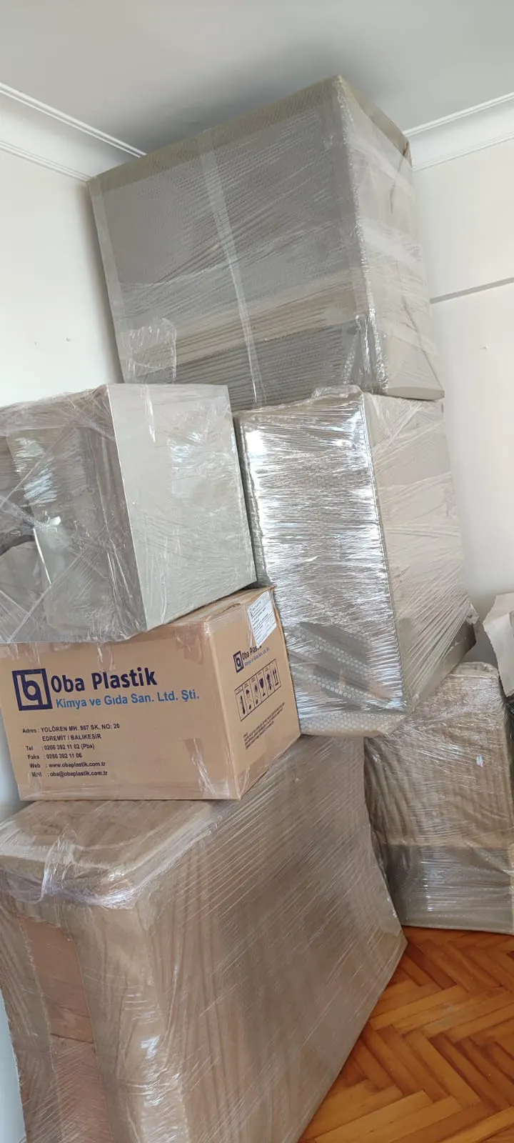 Hantur Nakliyat taşıma operasyonu 41 — paketleme, yükleme ve taşıma çalışması